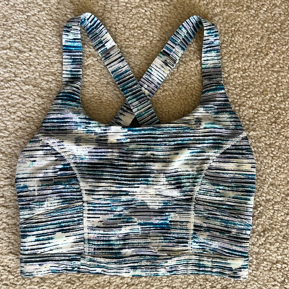 Lululemon Blurred Belle sports bra